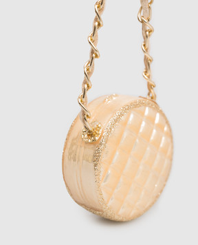 Vondels Бежева ялинкова іграшка Fashion Bag 2232870055073