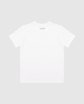 Stefano Ricci Детская футболка с нашивкой логотипа YNH6101490803