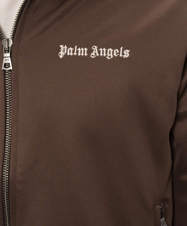 Palm Angels Коричнева спортивна куртка PAMBD001FB001 зображення 5