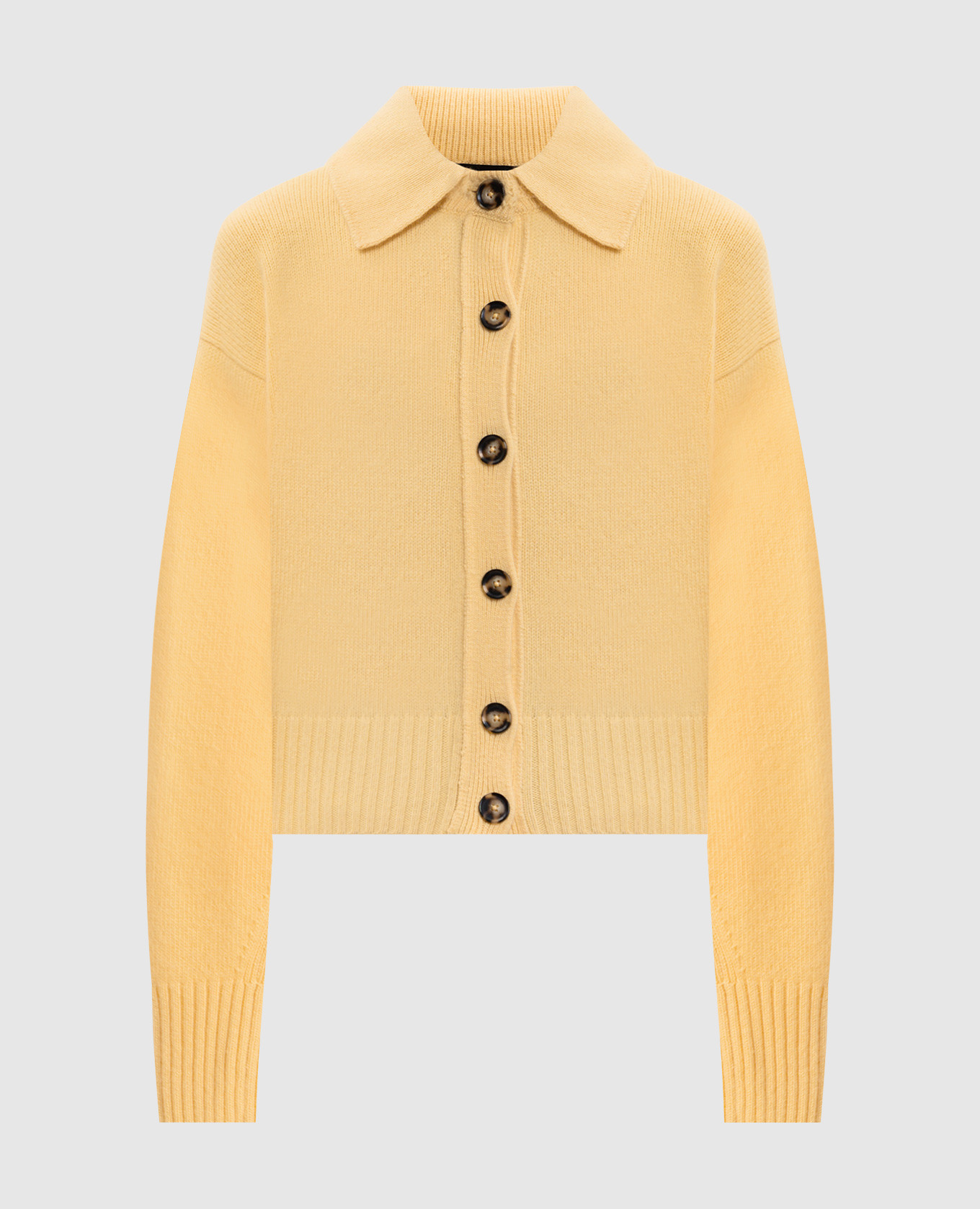 

Желтый кардиган из кашемира Rocio, Кардиганы