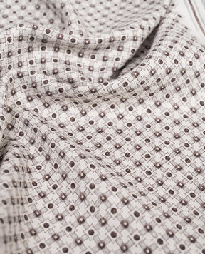 Brunello Cucinelli Двостороння хустка-паше із шовку у візерунок MX8660091