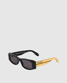 Palm Angels Чорні сонцезахисні окуляри Wister PA1031180751