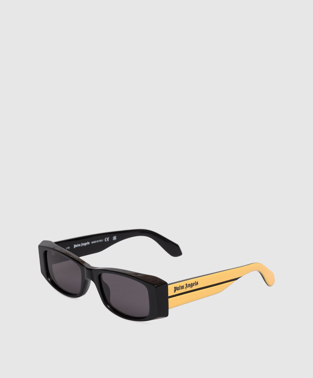Palm Angels Чорні сонцезахисні окуляри Wister PA1031180751 зображення 3