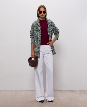 Missoni Зелений кардиган з вовною DS26WM0EBK01KC