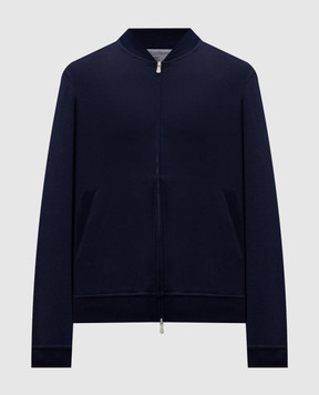 Brunello Cucinelli Синяя спортивная куртка MM8319072G