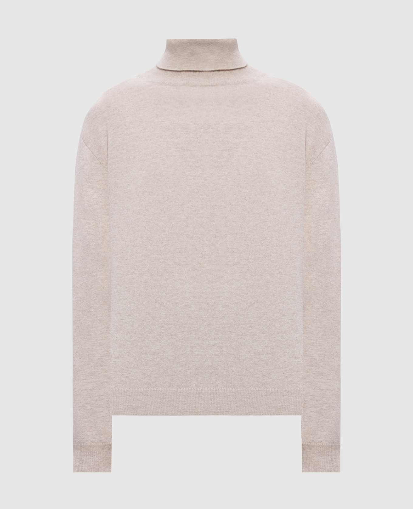 Бежевый гольф из кашемира