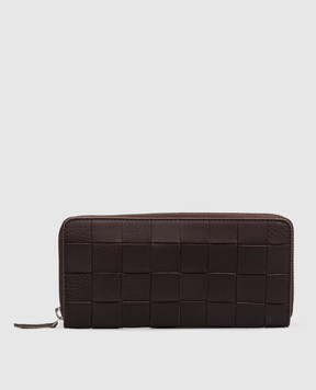 Dragon Коричневый кожаный кошелек DGS68018