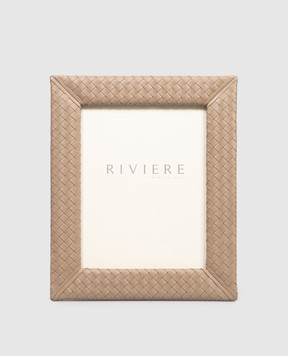 Giobagnara Коричнева шкіряна фоторамка Nora F3INTRV105