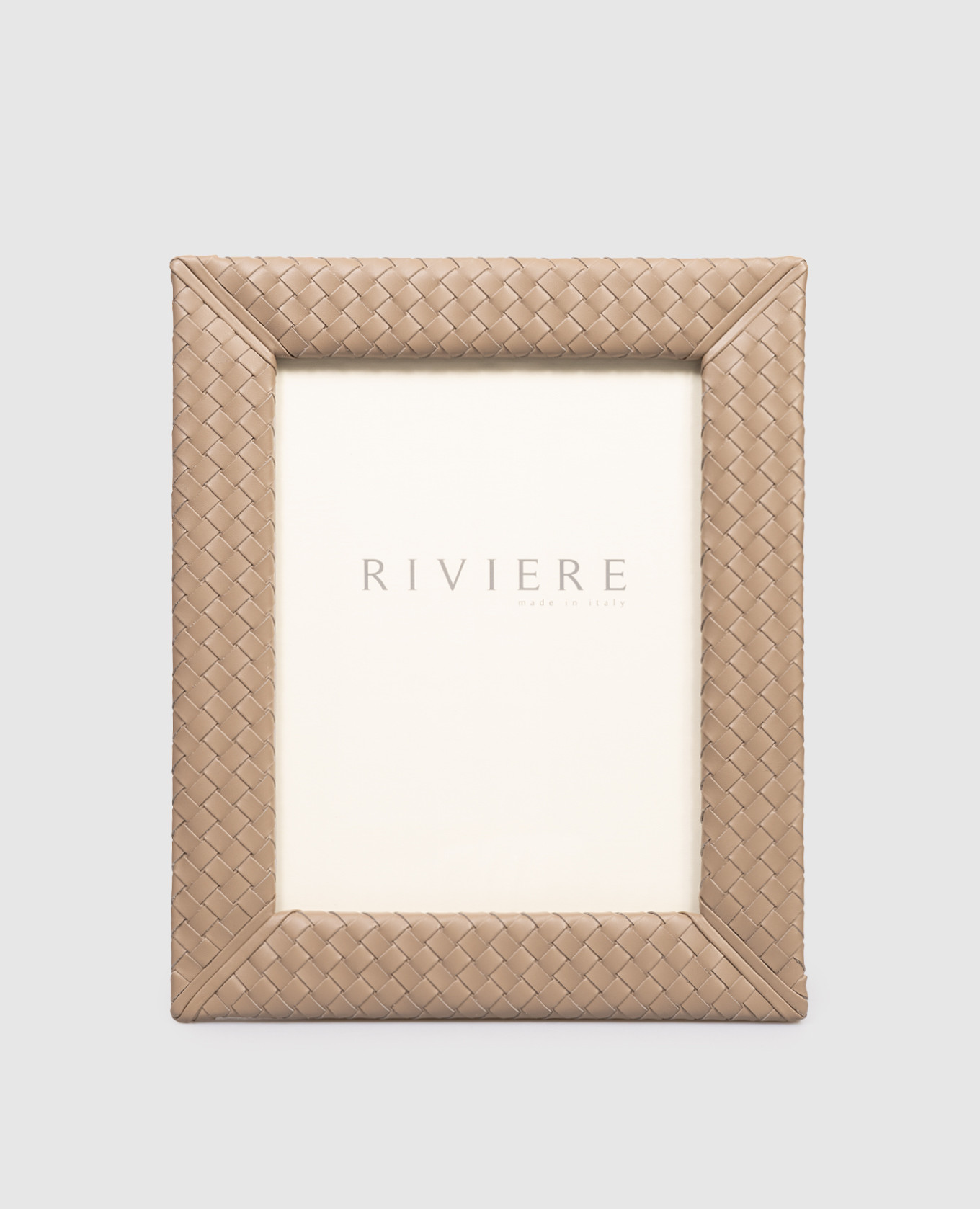 

Коричневая кожаная фоторамка Nora, Коричневый, Декор