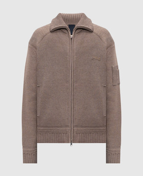 Juun.j Коричневий кардиган з вовною JC6251P81A