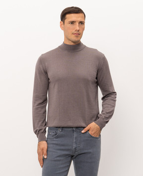 Cashmere&Whiskey Коричневий джемпер 480