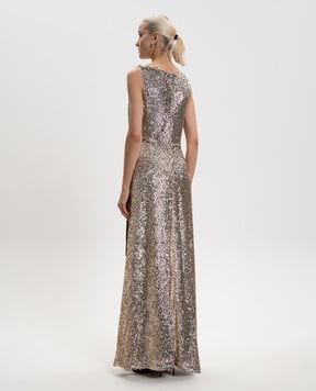 Simkhai Золотистое платье Felicity 6251032P