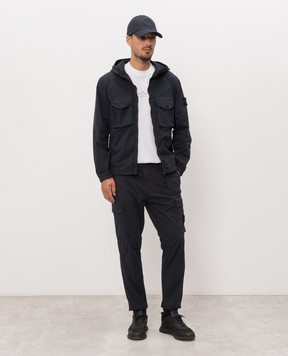 Stone Island Біла футболка з принтом ARCHIVIO L2S152100033S0091