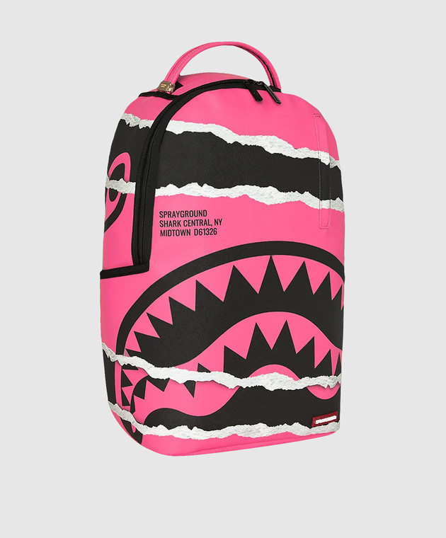 Sprayground Детский розовый SHARK CENTRAL SPLIT VISION 910B8565NSZ изображение 2
