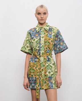 Alemais Сукня-сорочка Ali Spliced з льону 6194D