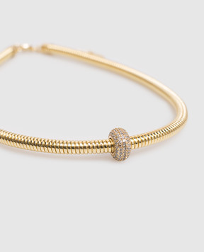 Lynyer Позолоченные ожерелья Serpent с подвеской LYNSERPNECK