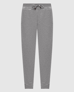 ISAIA Сірі меланжеві спортивні штани MP0034J0300