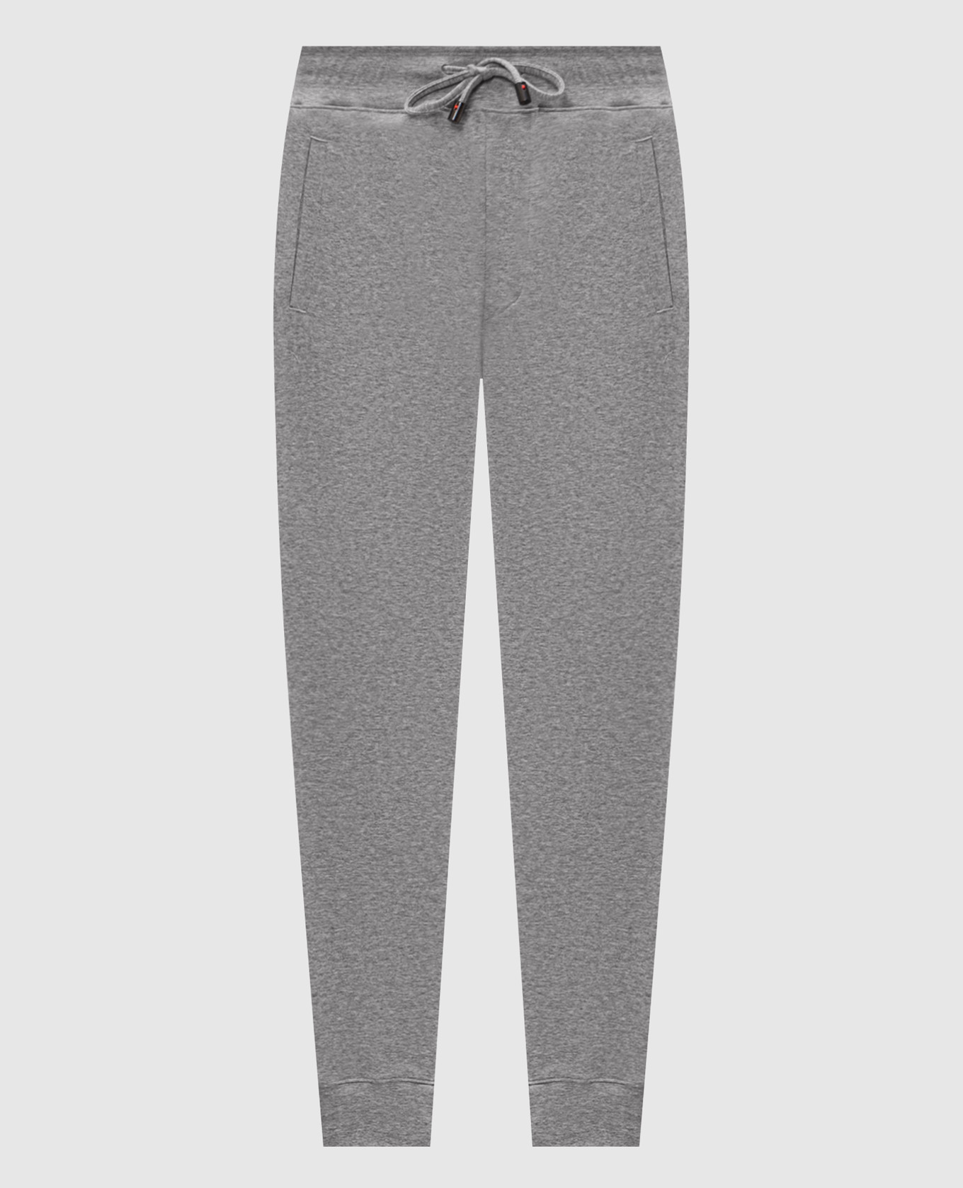 Сірі меланжеві спортивні штани