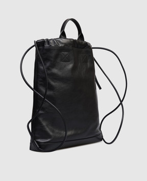 Givenchy Черный кожаный рюкзак Antigona с логотипом BK50FJK1Y1