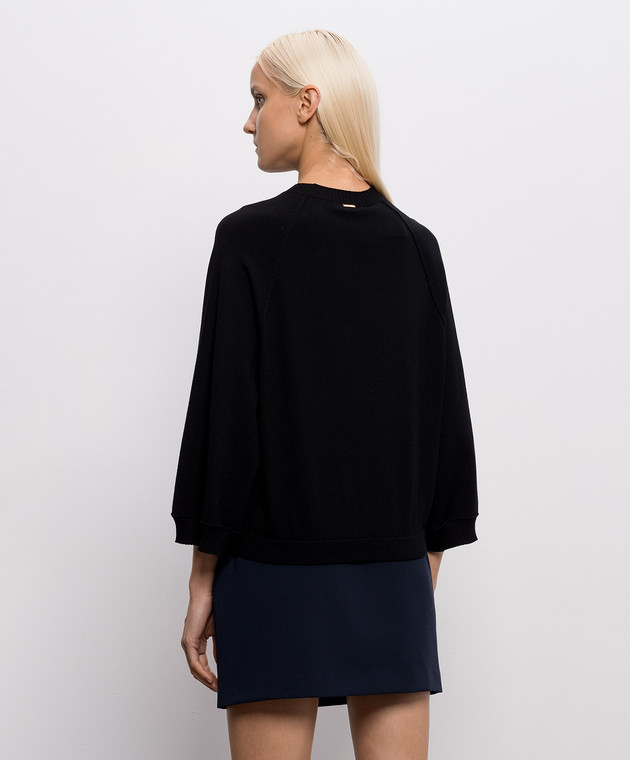 Twinset Джемпер чорного кольору 262TF3023 зображення 4