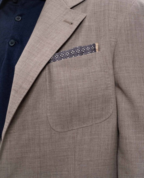 Brunello Cucinelli Двостороння хустка-паше із шовку MX8690091