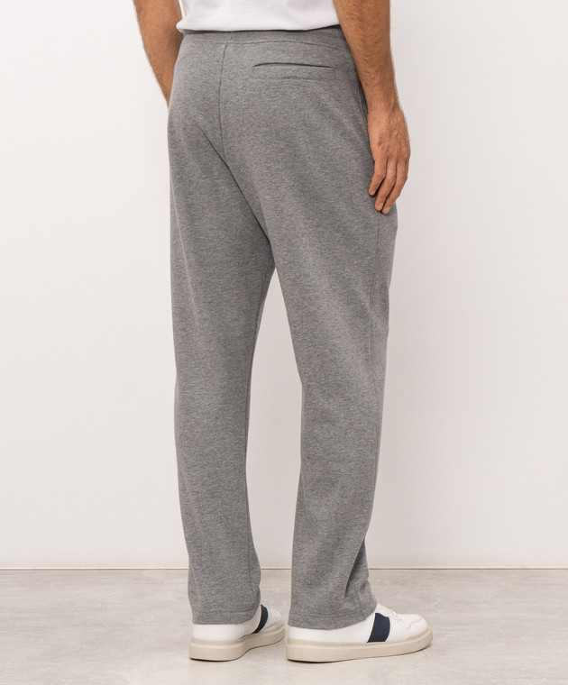 Canali Серые спортивные штаны MJ02454T0952 изображение 4