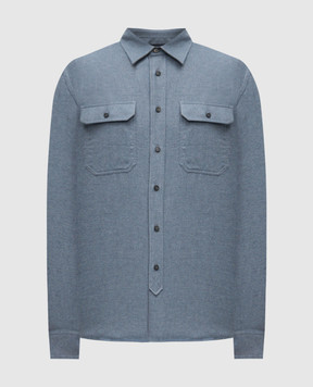 Sease Блакитна сорочка з бавовни SI047TN610