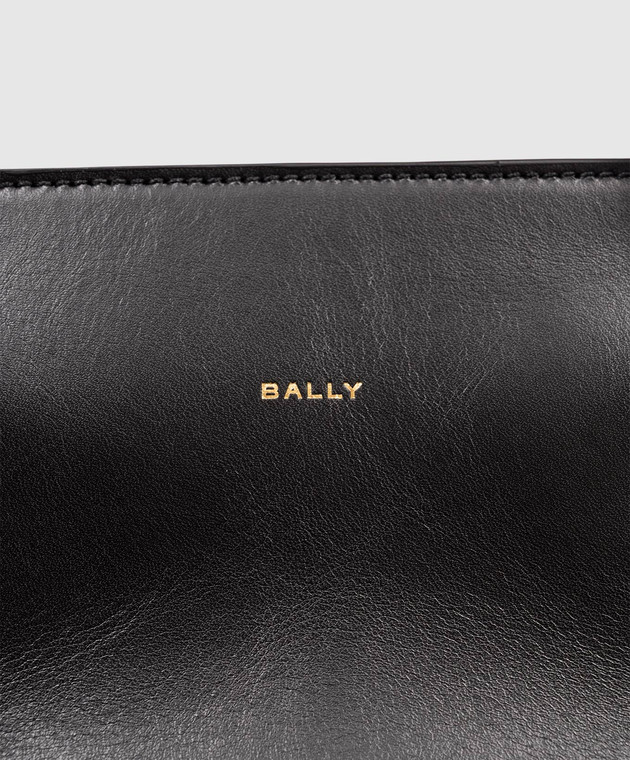 Bally Черная кожаная сумка-тоут Althea WAE089VT312 изображение 4
