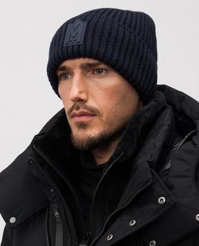 Mackage Синяя шапка JUDE с шерстью JUDEMZ