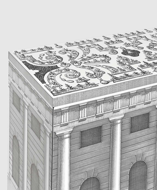 Fornasetti Сіра тумбка Architettura M44X419 зображення 3
