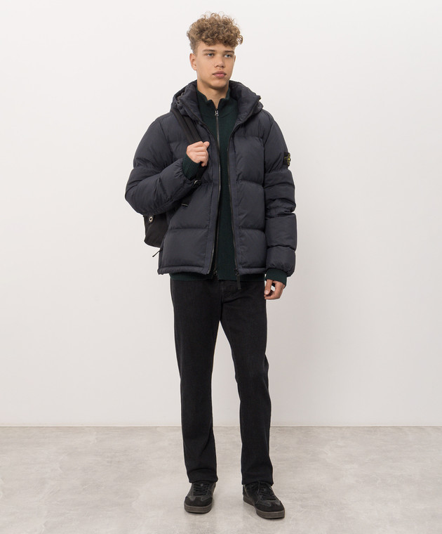 Stone Island Зелений кардиган з вовни L2S155100023S00B4 зображення 2