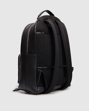 Bally Чорний шкіряний рюкзак Capitol MAK04NVT710