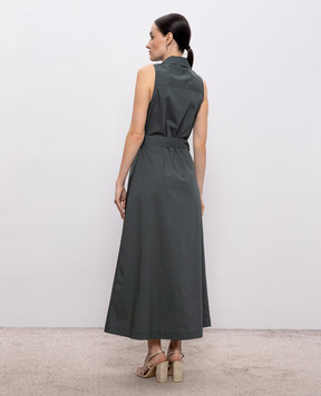 Woolrich Зеленое платье-рубашка CFWWDR2022FRUT3944