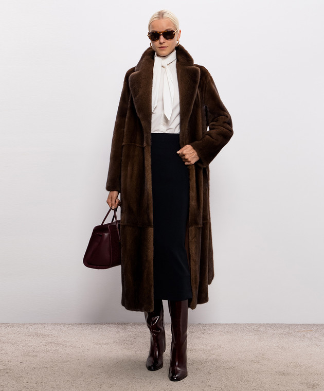 Givenchy Чорна спідниця міді BW40YP164K зображення 2