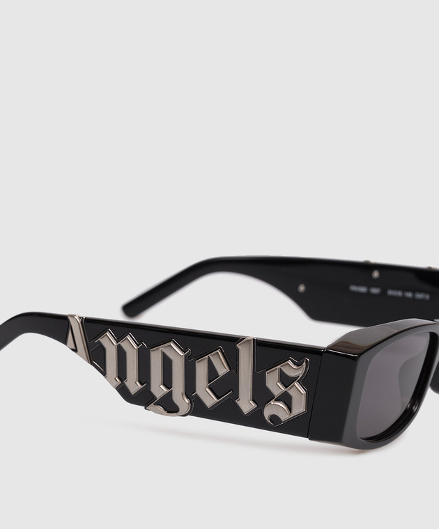 Palm Angels Чорні сонцезахисні окуляри Angel PA1020100751 зображення 4