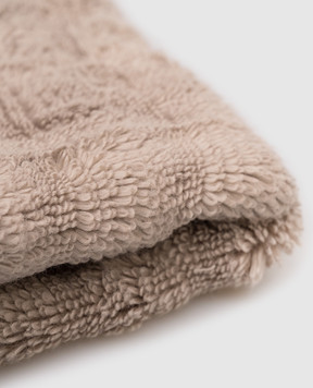 L'Appartement Коричневий махровий рушник Key West 33х33 KEYWESTWASHCLOTH