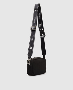 AMIRI Чорна сумка Staggered з вишивкою логотипа AMBGCM1020