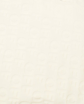 Off-White Дитячий жовтий костюм з футболки та шортів у логотип 44G2X00BS26J002