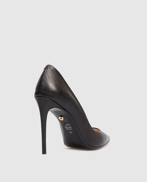 Babe Pay Pls Чорні шкіряні туфлі 201119KO