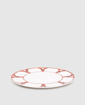 Geminiano Cozzi 1765 Біла парцелянова обідня тарілка Venezia LGCFF00279074