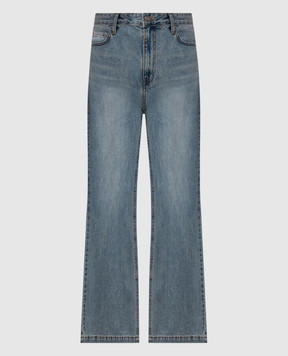 Juun.j Блакитні джинси з ефектом потертості JC6321PD1P