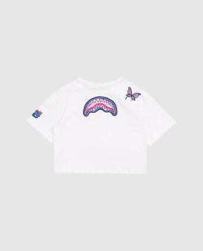 Sprayground Дитяча біла футболка Graffiti SPY1451WHT