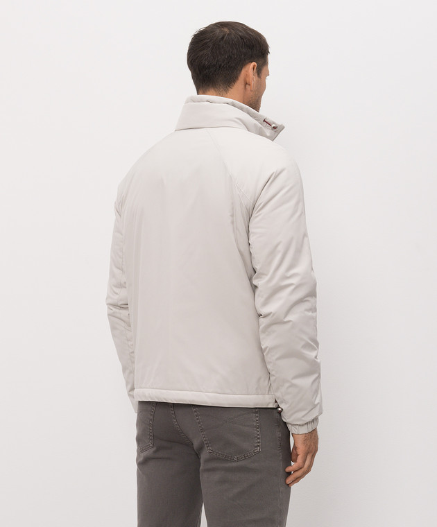Brunello Cucinelli Сіра куртка MV4086007 зображення 4