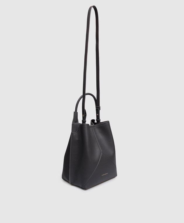 Victoria Beckham Серая кожаная сумка Victoria B326AAC007564A изображение 3