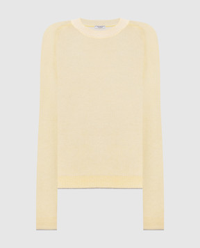Peserico Желтый свитер с шерстью альпаки S99032F079087B