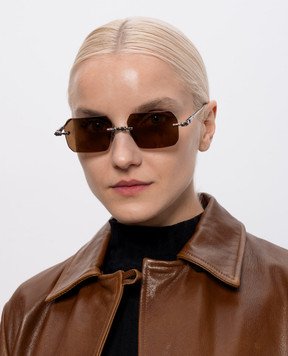 Kuboraum Сірі сонцезахисні окуляри H68 KRSH68RH000000BF