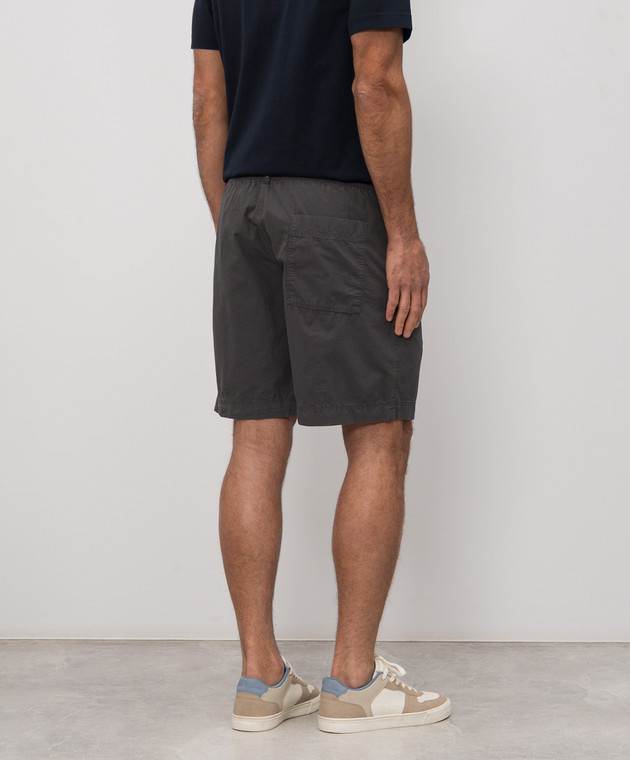 Woolrich Сірі шорти з нашивкою логотипа CFWOSH2000MRUT4132 зображення 4