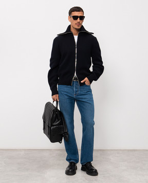 Bottega Veneta Сині джинси з ефектом потертості 861558V69P0