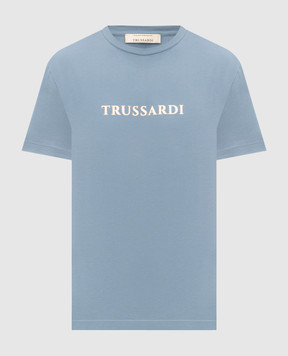 Trussardi Блакитна футболка G0498000106NMTS00J01