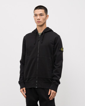 Stone Island Черная спортивная куртка с логотипом K2S156100061S0051